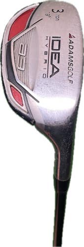 Adams Idea A3 Boxer 19 3 Iron Hybrid Stiff Flex Graphite Shaft RH 40L