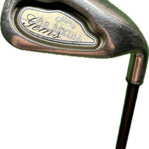 Ladies Callaway Big Bertha Gems 7 Iron Graphite Shaft RH 36L