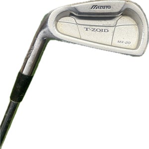 LH Mizuno T-Zoid MX-20 8 Iron Dynalite Gold S 300 S Flex Steel Shaft 39.5L +1
