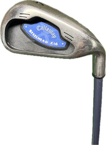 Ladies Callaway Steelhead X-16 4 Iron System UL 45 Graphite Shaft RH 37.5 L