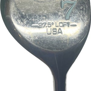 Ladies TaylorMade Pittsburgh Persimmon 27.5 7 Wood Steel Shaft RH 40.5