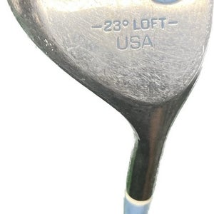 Ladies TaylorMade Pittsburgh Persimmon 23 5 Wood Steel Shaft RH 40.5