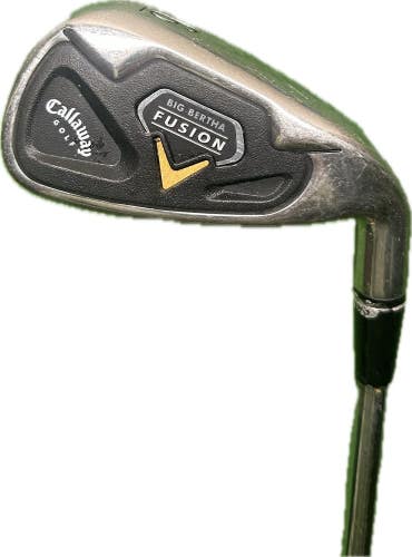 Callaway Big Bertha Fusion 6 Iron CFS Regular Flex Steel Shaft RH 36L