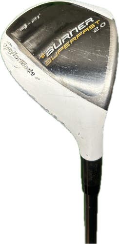 TaylorMade Burner Super Fast 2.0 21 4 Rescue Hybrid R Flex Graphite RH 40.5L