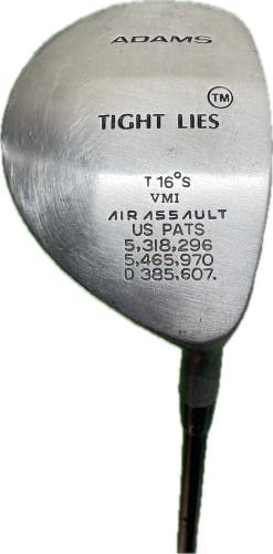 Adams Tight Lies VMI Air Assault 16 3 Wood R Flex Graphite RH 43L New Grip!