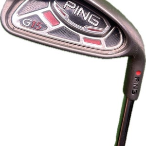 Ping G15 Orange Dot 7 Iron Stiff Flex Steel Shaft RH 37L