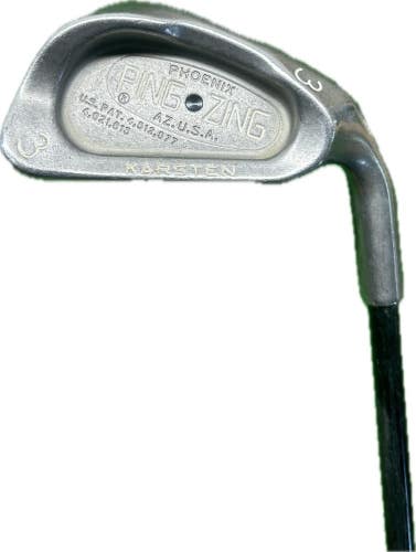 Ping Zing Black Dot 3 Iron Regular Flex Graphite Shaft RH 40L New Grip! +1
