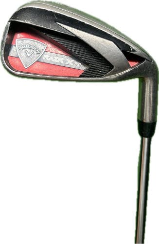 Callaway Razr X HL 6 Iron True Temper M-10 XP UniFlex Steel Shaft RH 37.5L