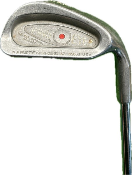 Ping Eye 2 Red Dot 8 Iron Stiff Flex Steel Shaft RH 36L New Grip! -0.5