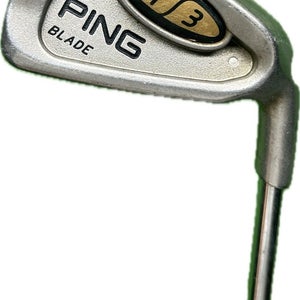 Ping i3 Blade White Dot 4 Iron Cushin JZ Stiff Flex Steel Shaft RH 38.5L