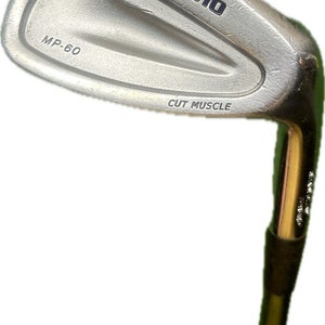 Mizuno MP-60 Cut Muscle Pitching Wedge Stiff Flex Graphite Shaft RH 35.5L