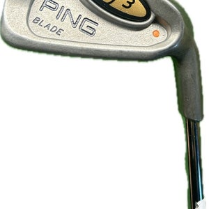 Ping i3 Blade Orange Dot 6 Iron Cushin JZ Stiff Flex Steel Shaft RH 37.5L
