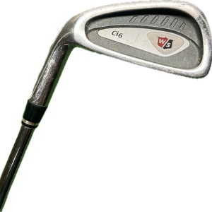 LH Wilson Staff Ci6 5 Iron Taper Tech-CL Regular Flex Steel Shaft 38L