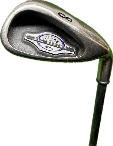 Ladies Callaway Big Bertha 8 Iron RCH 65i Graphite Shaft RH 35.5L