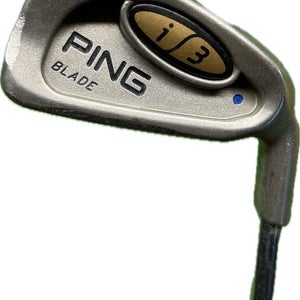 Ping i3 Blade Blue Dot 4 Iron ZZ Lite Stiff Flex Steel Shaft RH 39L **READ**