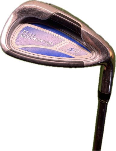 Ladies King Cobra S9 9 Iron YS-5.1 Graphite Shaft RH 35L New Grip!