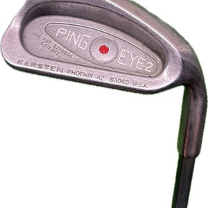 Ping Eye 2 Red Dot 9 Iron Regular Flex Graphite Shaft RH 37L +1