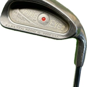 Ping Eye 2 Red Dot 6 Iron ZZ Lite Stiff Flex Steel Shaft RH 37.5L