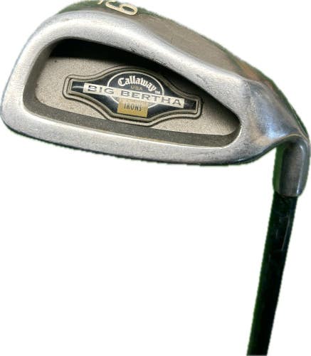 Callaway Big Bertha 9 Iron Graman Stiff Flex Graphite RH 36L New Grip!