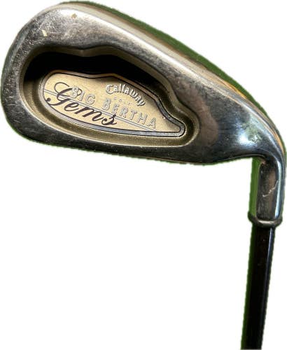 Ladies Callaway Big Bertha Gems 4 Iron Graphite Shaft RH 37.5L