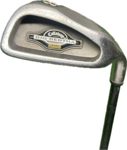 Callaway Big Bertha 8 Iron Graman Extra Stiff Flex Graphite RH 36.5L New Grip!