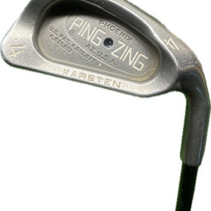 Ping Zing Black Dot 4 Iron Stiff Flex Graphite Shaft RH 39.5L New Grip! +1