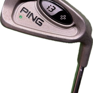 Ping i3 + Green Dot 6 Iron Stiff Flex Steel Shaft RH 39L +1.5 New Grip!