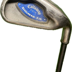 Callaway Steelhead X-16 6 Iron System CW75 Regular Flex Graphite Shaft RH 37.5L