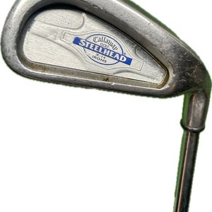 Callaway Steelhead X-14 6 Iron UniFlex Steel Shaft RH 37.5L New Grip!