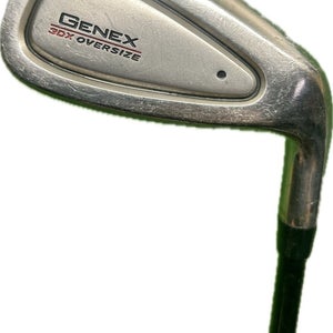 Nickent Genex 3DX Oversize 8 Iron Speed Rated 75 S Flex Graphite RH 38L +1.5