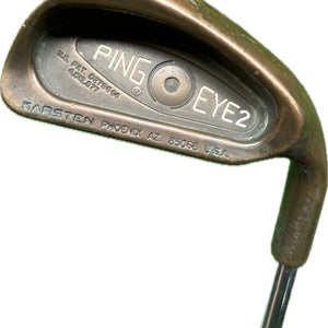 Ping Eye 2 BeCu Green Dot 6 Iron Regular Flex Steel Shaft RH 38.5L **READ** +1