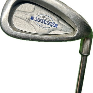 Callaway Steelhead X-14 8 Iron UniFlex Steel Shaft RH 36.5L New Grip!