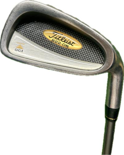 Titleist DCI 822-OS 6 Iron Soft Regular Flex Graphite Shaft RH 37.5L