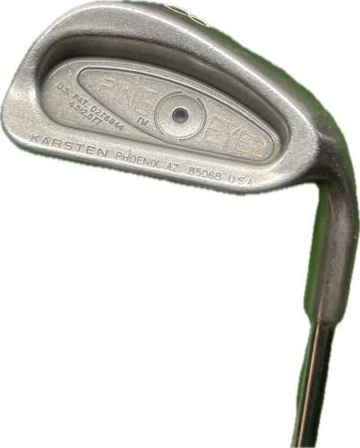 Ping Eye 2 Black Dot 8 Iron ZZ Lite Stiff Flex Steel Shaft RH 36.5L New Grip!