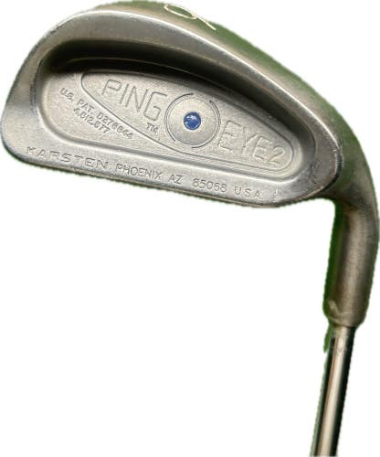 Ping Eye 2 Blue Dot 6 Iron ZZ Lite Stiff Flex Steel Shaft RH 37.5L