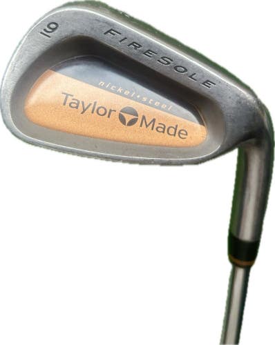 TaylorMade Fire Sole 9 Iron Precision Rifle S-90 S Flex Steel Shaft RH 36L
