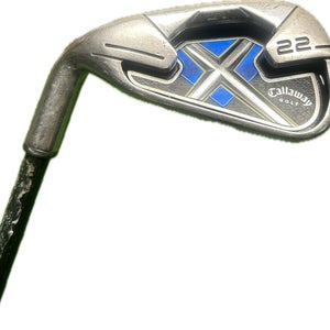 LH Callaway X-22 6 Iron Senior Flex Graphite Shaft 37.5L