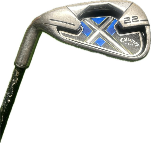 LH Callaway X-22 6 Iron Senior Flex Graphite Shaft 37.5L
