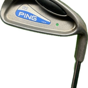 Ping G2 Green Dot 6 Iron Cushin Stiff Flex Steel Shaft RH 37.5L New Grip!