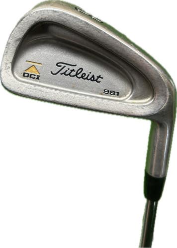 Titleist DCI 981 Gold Triangle 3 Iron R Flex Steel Shaft RH 39L New Grip!