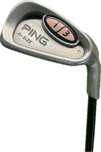 Ping i3 O-Size Gold Dot 6 Iron Aldila 350 Series Senior Flex Graphite RH 37L
