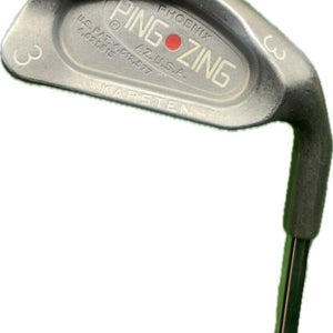 Ping Zing Red Dot 3 Iron KT-M Stiff Flex Steel Shaft RH 39L New Grip!