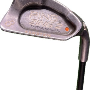 Ping Zing 2 Orange Dot 8 Iron Aldila Karsten 101 R Flex Graphite Shaft RH 36.5L