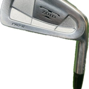Mizuno T-Zoid Pro-II 6 Iron Dynamic Gold S 300 Stiff Flex Steel Shaft RH 37.5L