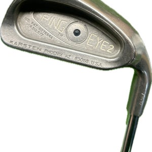 Ping Eye 2 Black Dot 6 Iron ZZ Lite Stiff Flex Steel Shaft RH 37.5L