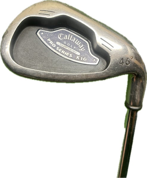 Callaway Steel Head Pro Series X-16 Pitching Wedge S Flex Steel Shaft RH 35.5L