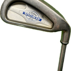 Callaway Steel Head X-14 4 Iron UniFlex Steel Shaft RH 38.5L New Grip!