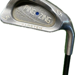 Ping Zing Blue Dot 5 Iron Aldila Regular Flex Graphite Shaft RH 38L New Grip!