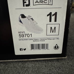 Men's Size M 11.0 (W 12.0) Footjoy ARC sL Golf Shoes (New)