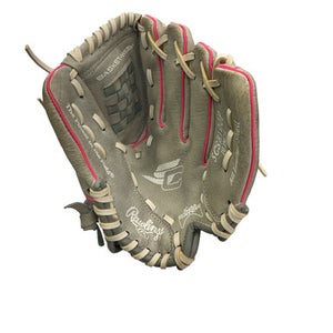 Used Rawlings SURE CATCH BB/SB Glove RH Throw Grey 10" 11859-S000023071